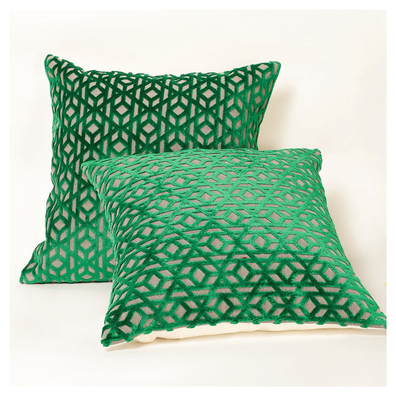 Emerald Velvet Cushion - Set of 2