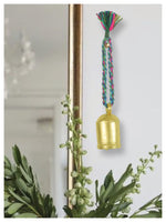 Braided Hanging Bell - Green