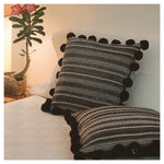 Midnight Pommed Cushion - Set of 6