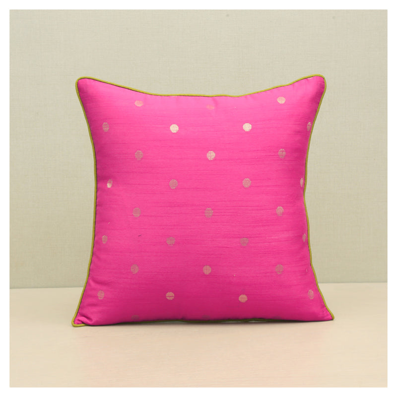 Festive Pink & Turquoise Cushions - Set of 3